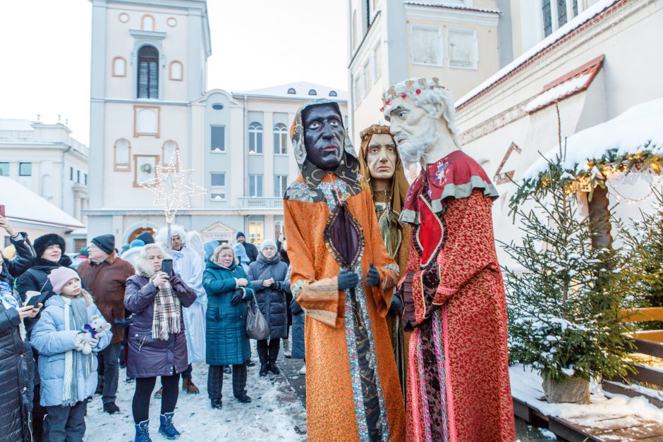 Trys Karaliai pasveikino Kauną