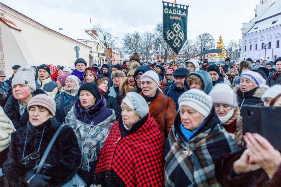 Trys Karaliai pasveikino Kauną