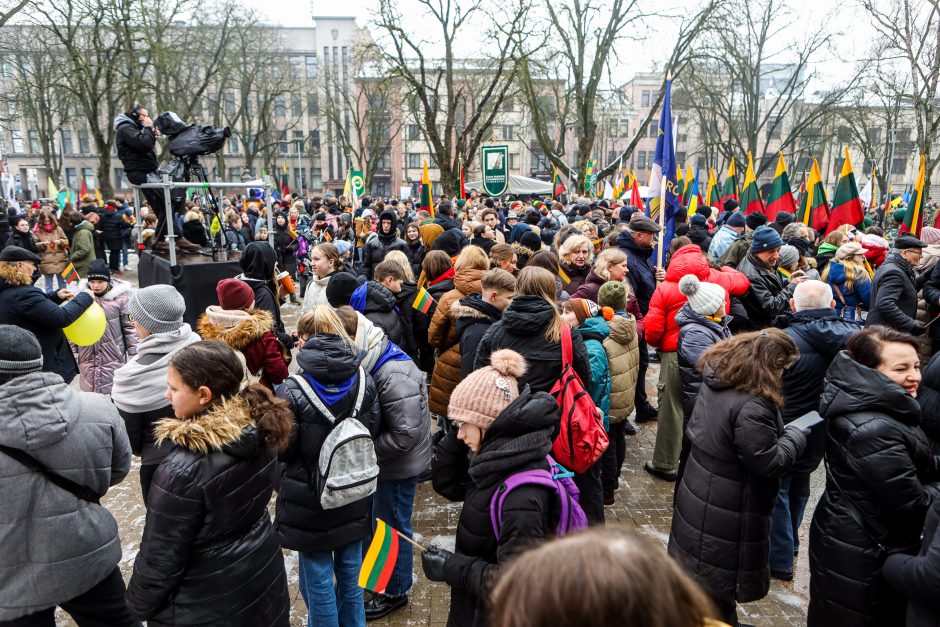 Kovo 11-ąją – renginių gausa: Kauną užliejo minėjimai, eisenos ir pakili nuotaika