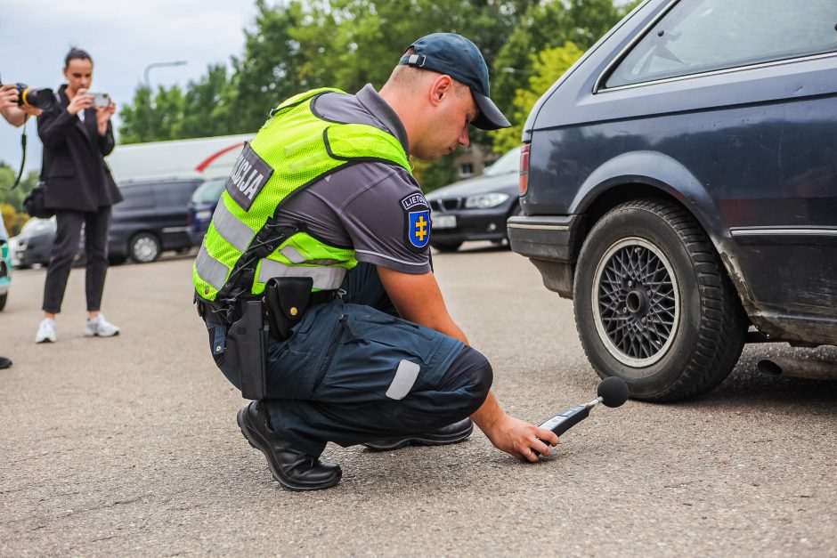 Neįprastas policijos reidas Kaune: kai kurie vairuotojai atvyko net du kartus