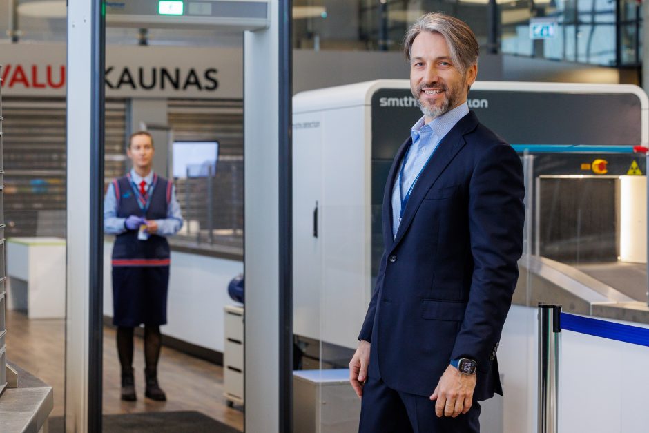 Kauno oro uoste pristatyta nauja bagažo patikros įranga