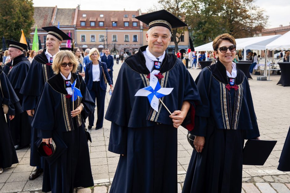 LSMU mokslo metų pradžios šventėje – neribotų galimybių ir bendruomeniškumo dvasia  