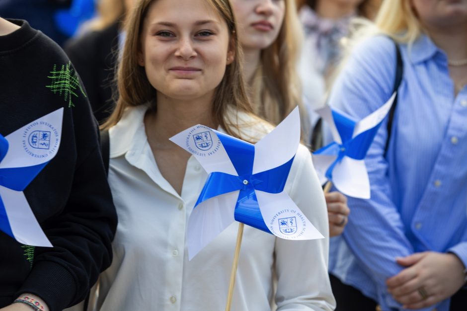 LSMU mokslo metų pradžios šventėje – neribotų galimybių ir bendruomeniškumo dvasia  