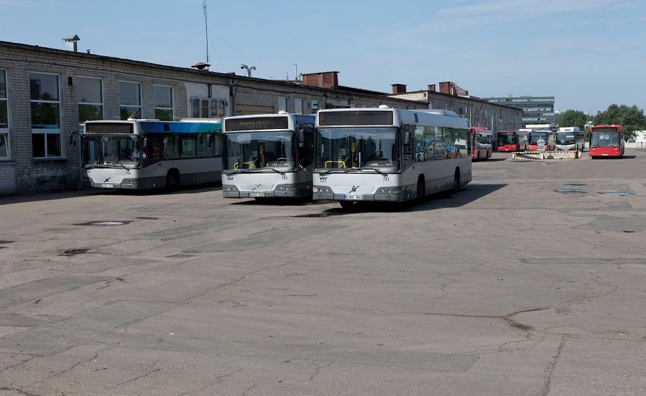 Autobusų parką Viršuliškėse tikimasi atnaujinti per dvejus metus