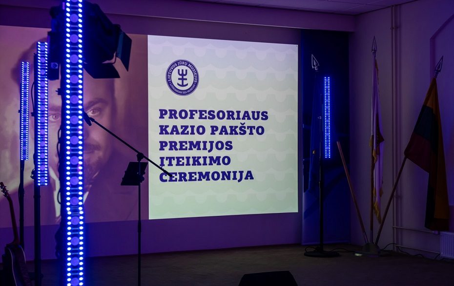 Pirmosios Profesoriaus Kazio Pakšto premijos laureatai linki Lietuvai atsigręžti į jūrą