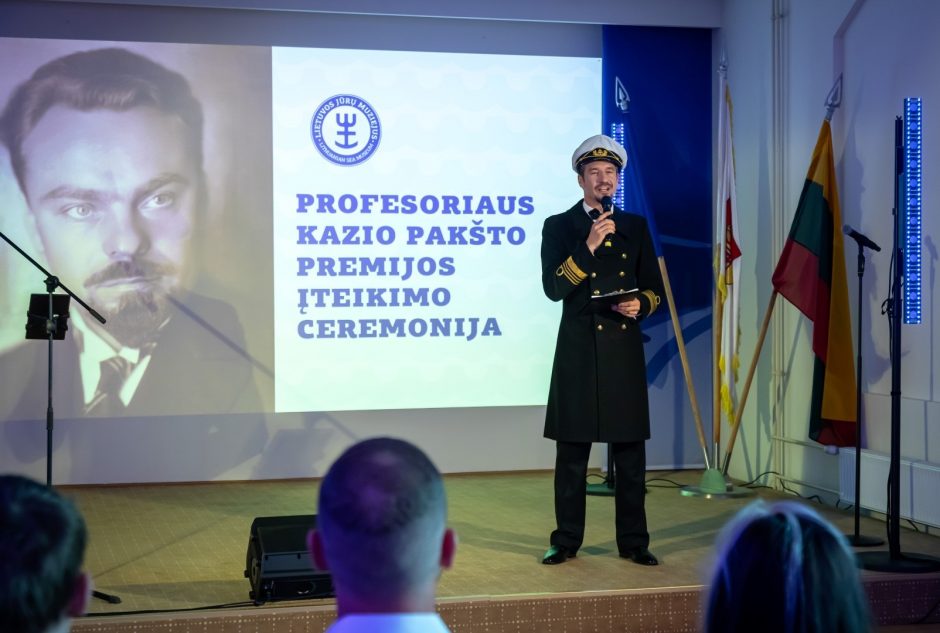 Pirmosios Profesoriaus Kazio Pakšto premijos laureatai linki Lietuvai atsigręžti į jūrą