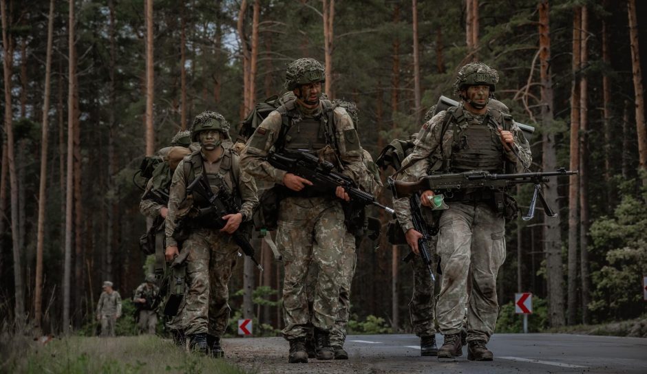 Pabradės poligone vyko kasmetinės geriausių pėstininkų varžybos