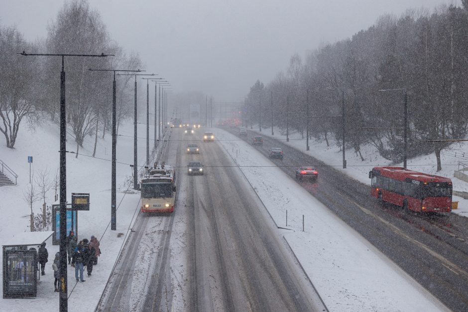 Sostinės gyventojai raginami pasiruošti pūgai: ką būtina žinoti