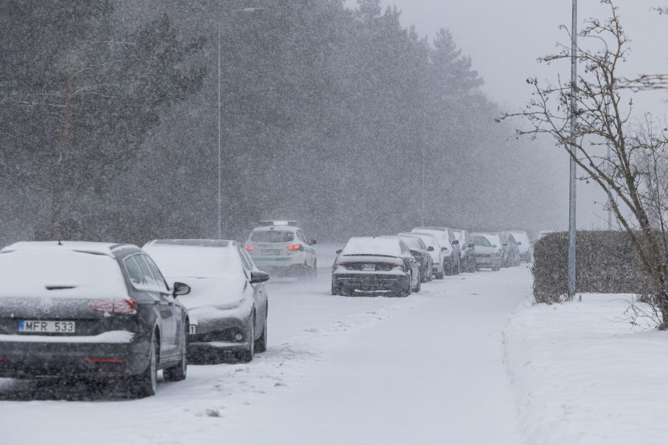 Sostinės gyventojai raginami pasiruošti pūgai: ką būtina žinoti