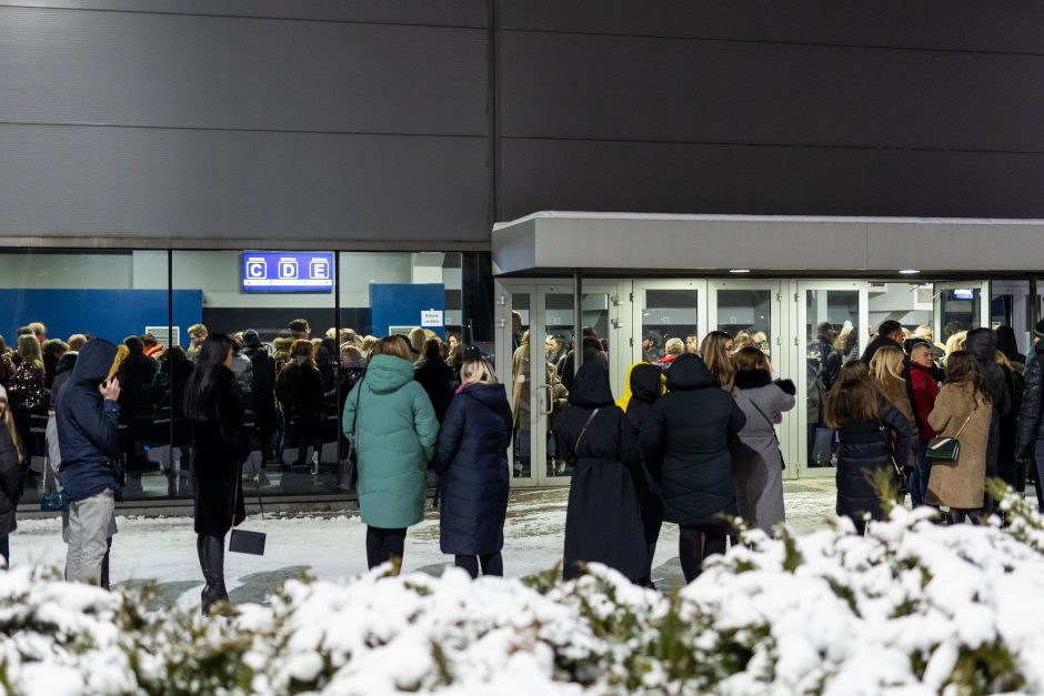 Į S. Lobodos koncertą Vilniuje susirinko gausus gerbėjų būrys