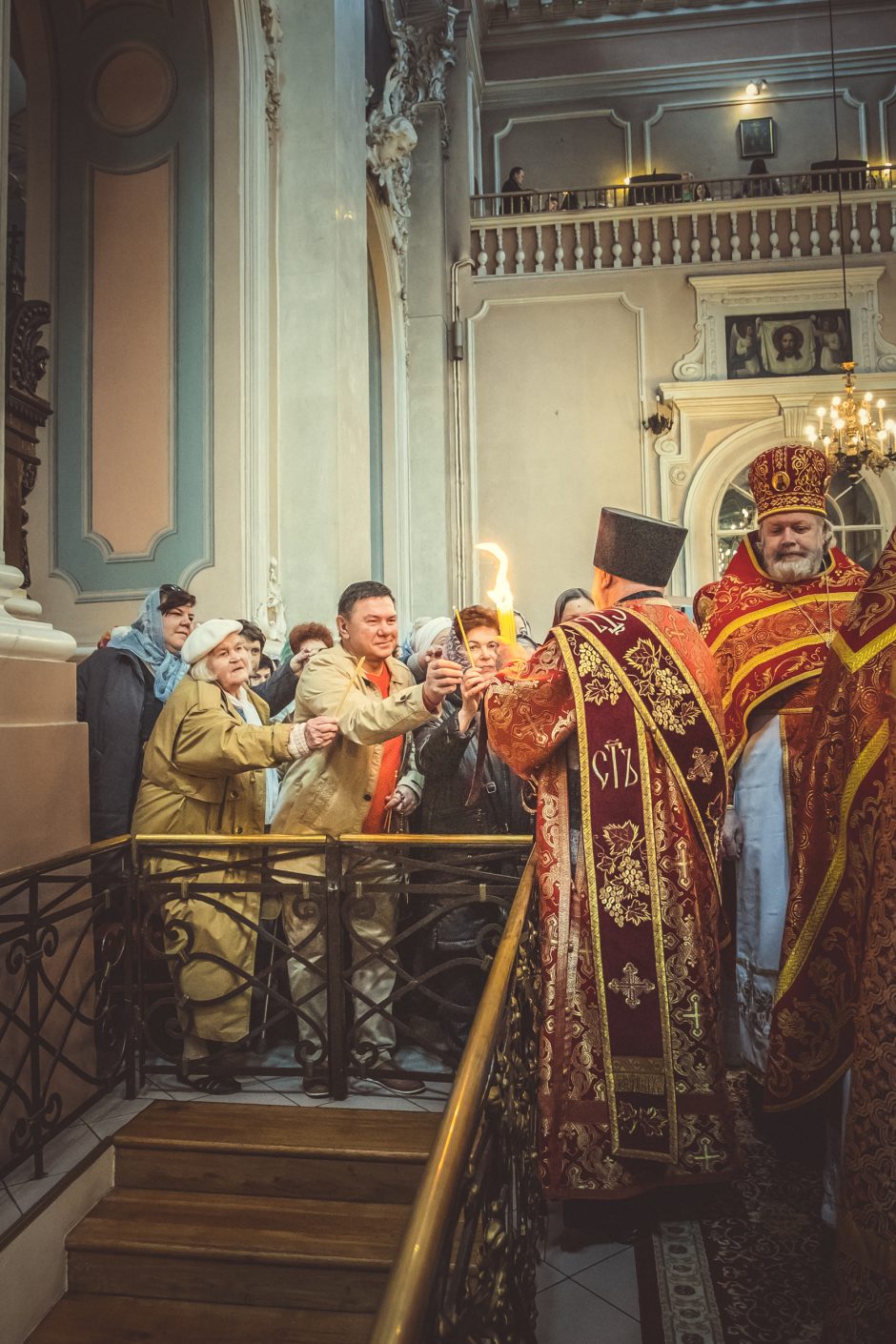 Tūkstančiai stačiatikių  išreiškė savo požiūrį į bandymus suskaldyti bažnyčią