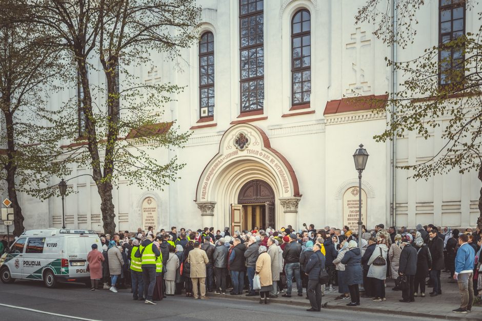 Tūkstančiai stačiatikių  išreiškė savo požiūrį į bandymus suskaldyti bažnyčią