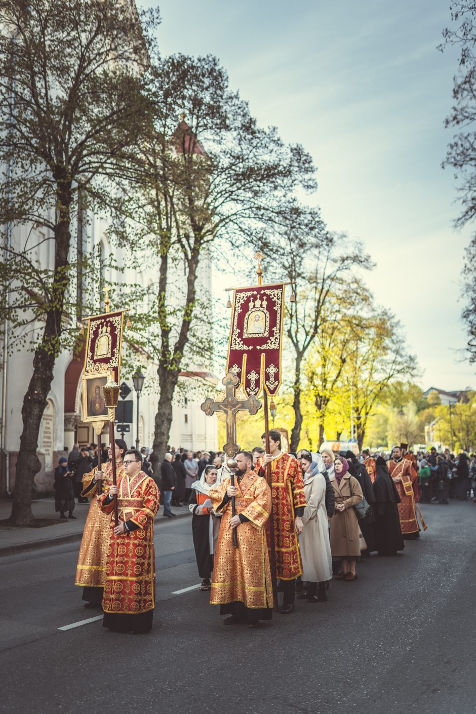 Tūkstančiai stačiatikių  išreiškė savo požiūrį į bandymus suskaldyti bažnyčią