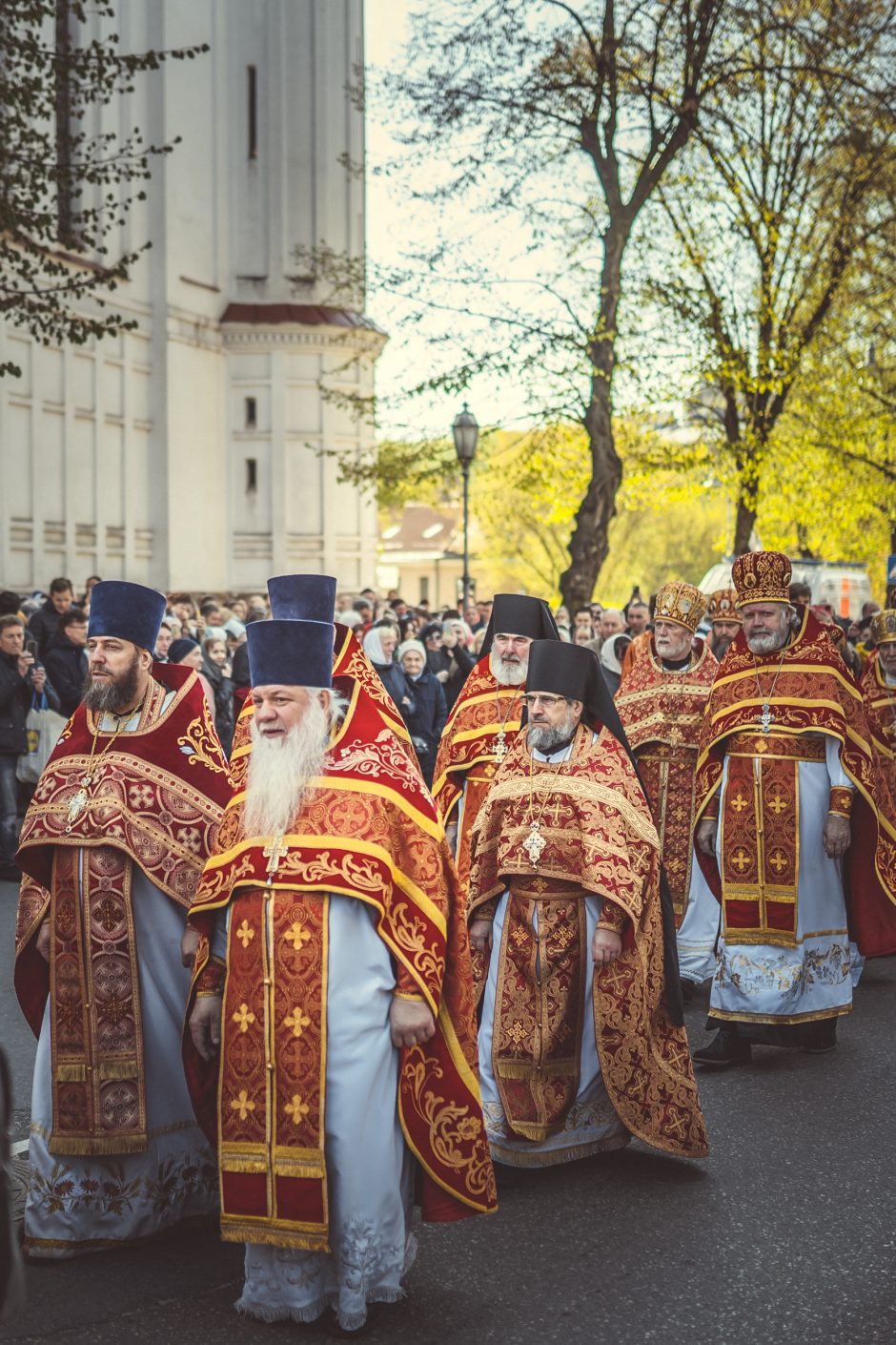 Tūkstančiai stačiatikių  išreiškė savo požiūrį į bandymus suskaldyti bažnyčią