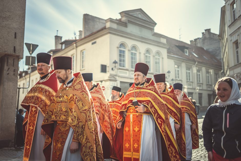 Tūkstančiai stačiatikių  išreiškė savo požiūrį į bandymus suskaldyti bažnyčią