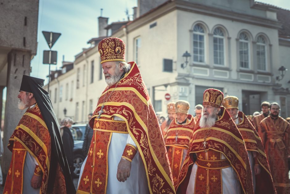 Tūkstančiai stačiatikių  išreiškė savo požiūrį į bandymus suskaldyti bažnyčią