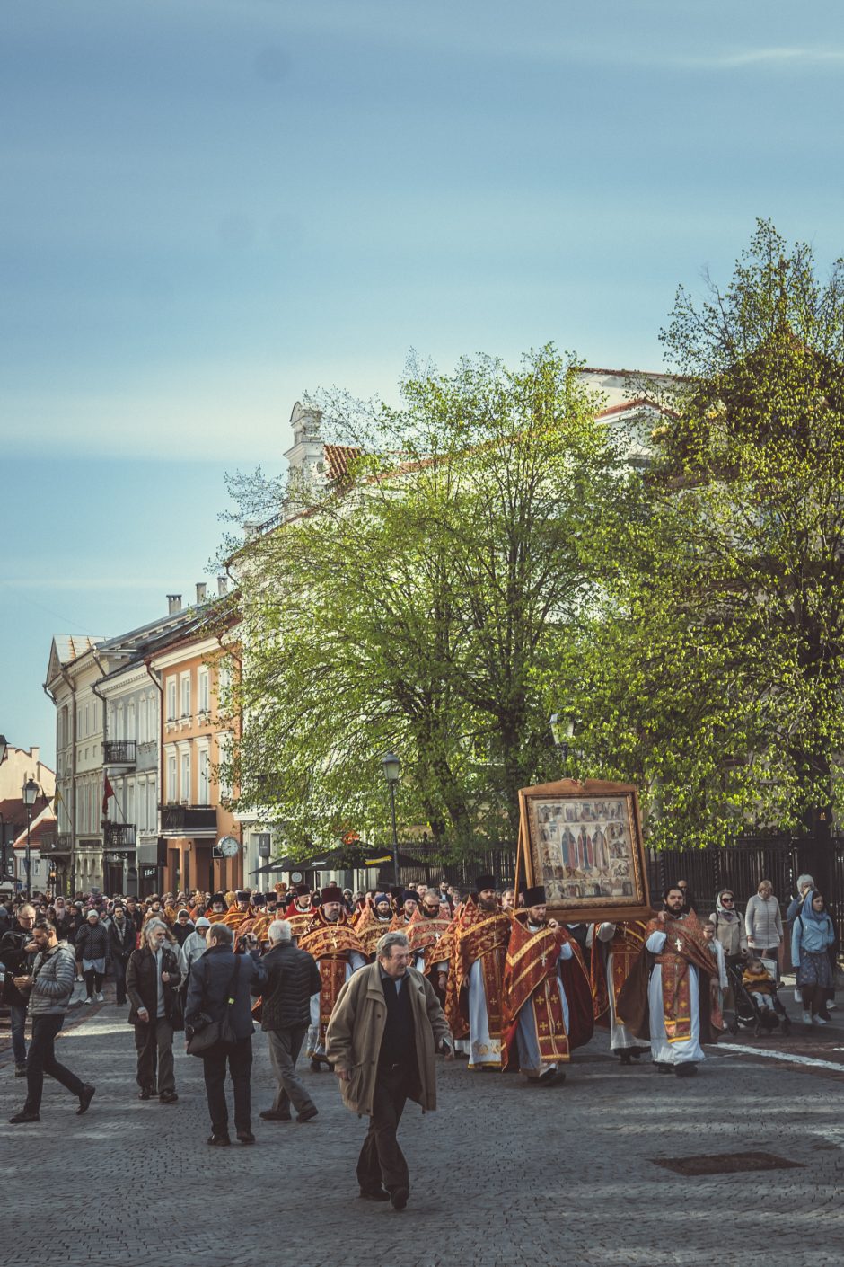 Tūkstančiai stačiatikių  išreiškė savo požiūrį į bandymus suskaldyti bažnyčią