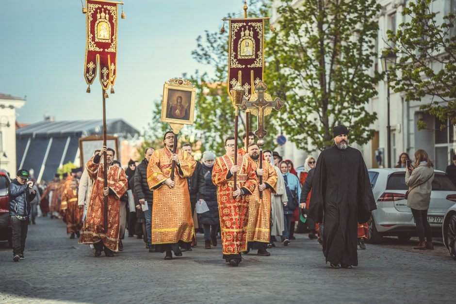 Tūkstančiai stačiatikių  išreiškė savo požiūrį į bandymus suskaldyti bažnyčią