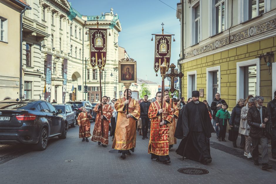 Tūkstančiai stačiatikių  išreiškė savo požiūrį į bandymus suskaldyti bažnyčią