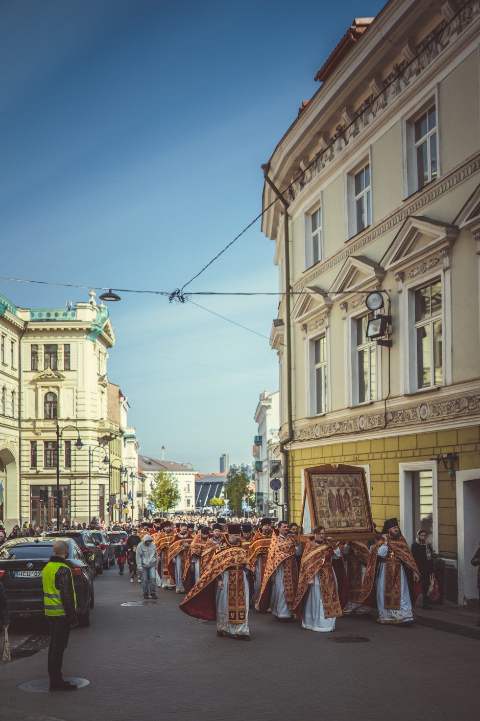 Tūkstančiai stačiatikių  išreiškė savo požiūrį į bandymus suskaldyti bažnyčią