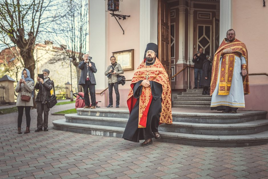 Tūkstančiai stačiatikių  išreiškė savo požiūrį į bandymus suskaldyti bažnyčią