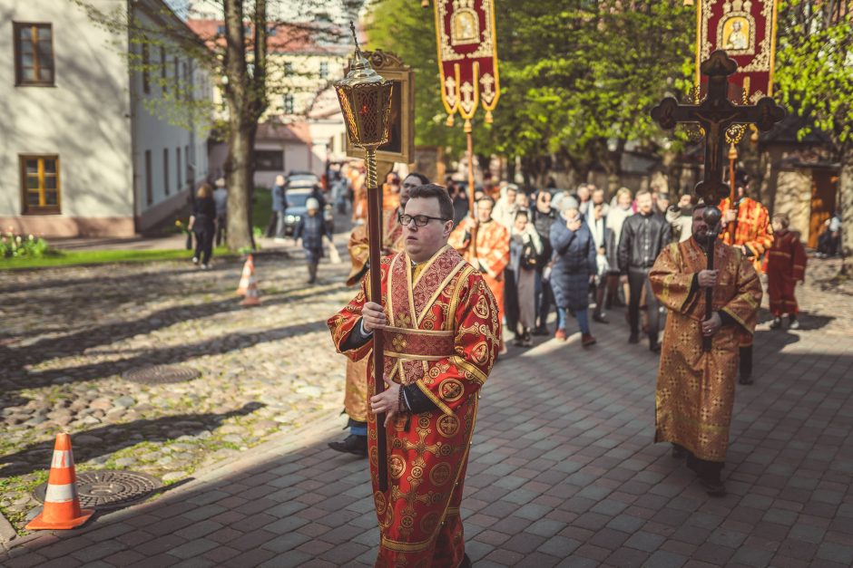 Tūkstančiai stačiatikių  išreiškė savo požiūrį į bandymus suskaldyti bažnyčią