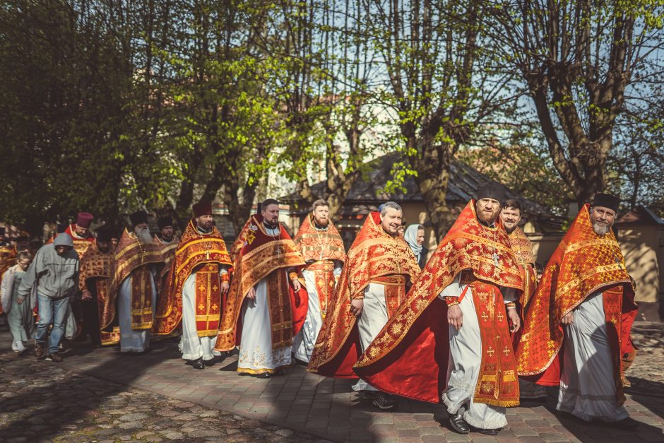 Tūkstančiai stačiatikių  išreiškė savo požiūrį į bandymus suskaldyti bažnyčią