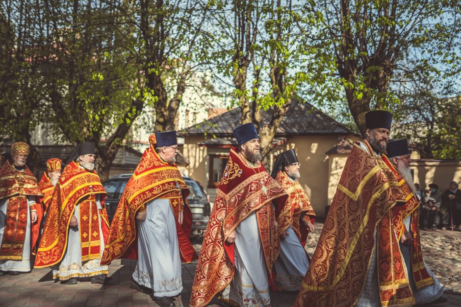 Tūkstančiai stačiatikių  išreiškė savo požiūrį į bandymus suskaldyti bažnyčią