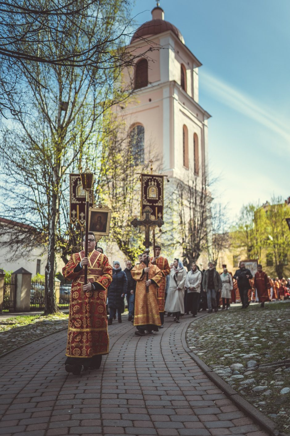 Tūkstančiai stačiatikių  išreiškė savo požiūrį į bandymus suskaldyti bažnyčią