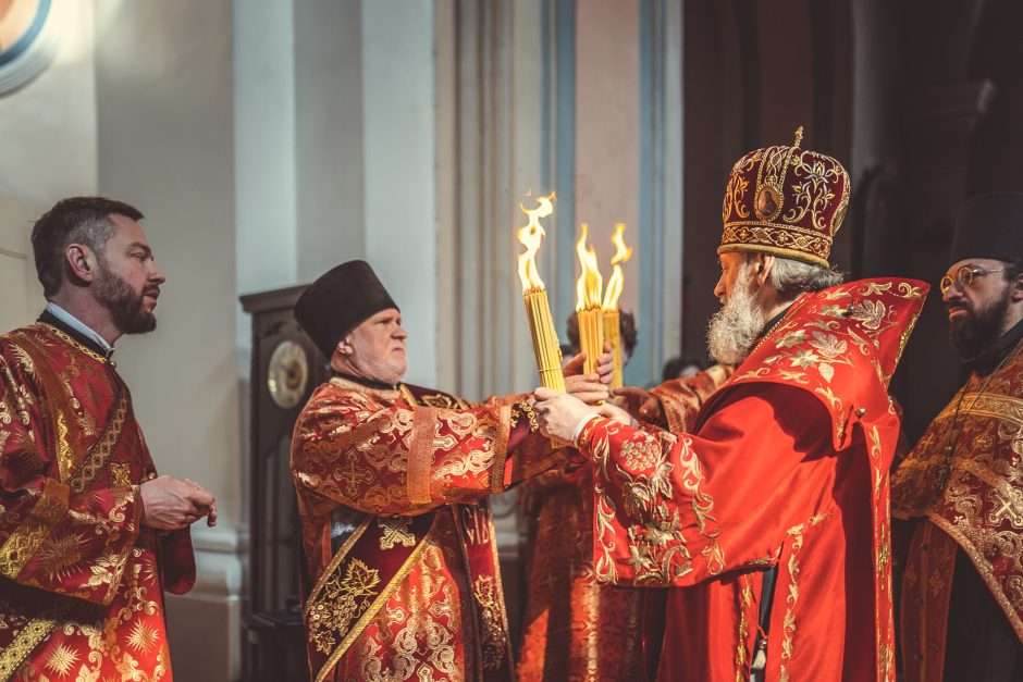 Tūkstančiai stačiatikių  išreiškė savo požiūrį į bandymus suskaldyti bažnyčią