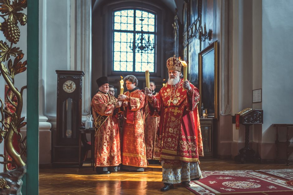 Tūkstančiai stačiatikių  išreiškė savo požiūrį į bandymus suskaldyti bažnyčią