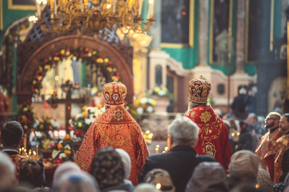 Tūkstančiai stačiatikių  išreiškė savo požiūrį į bandymus suskaldyti bažnyčią