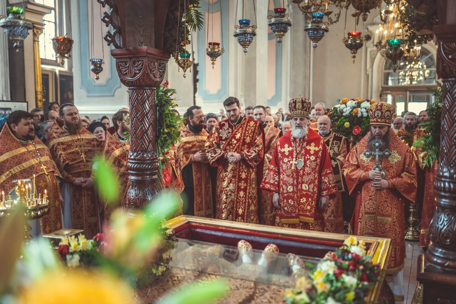 Tūkstančiai stačiatikių  išreiškė savo požiūrį į bandymus suskaldyti bažnyčią