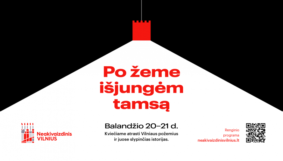 Gimtadienis po žeme: „Neakivaizdinis Vilnius“ kviečia išjungti tamsą