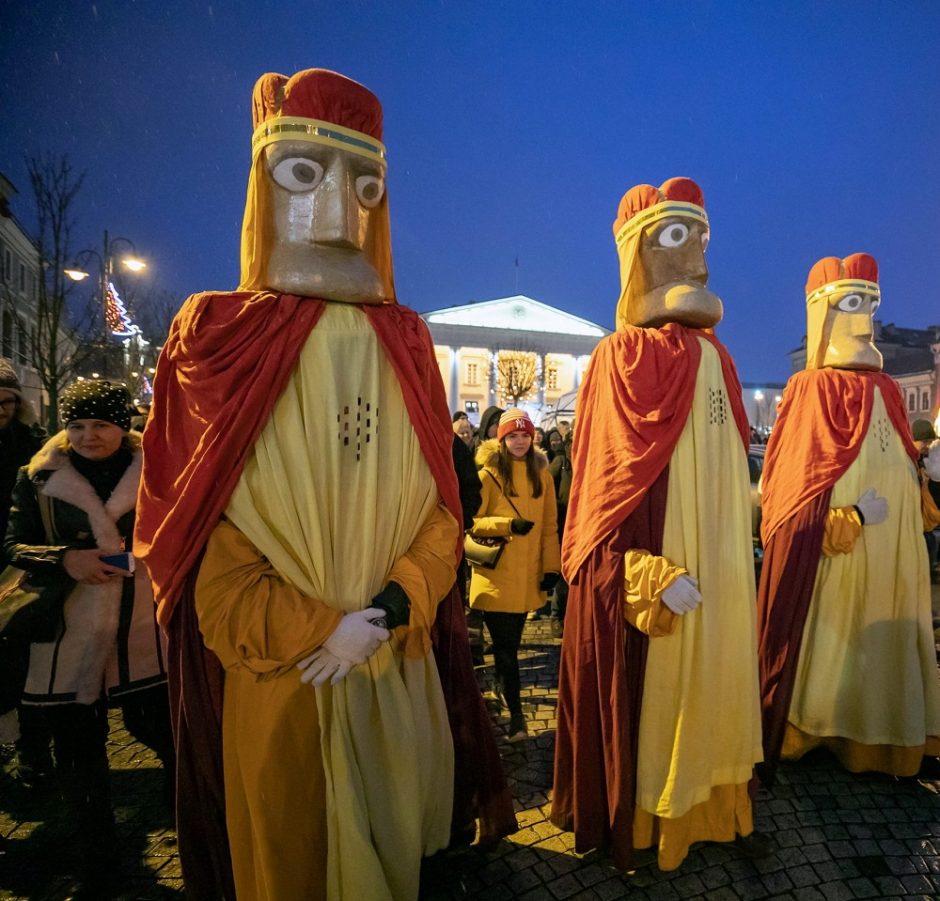 Vilniuje didįjį švenčių šurmulį išlydės Trys Karaliai