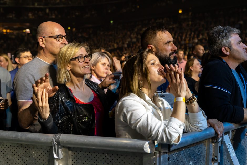 E. Ramazzotti Kaune pažėrė siurprizų ir įspūdingą šou 