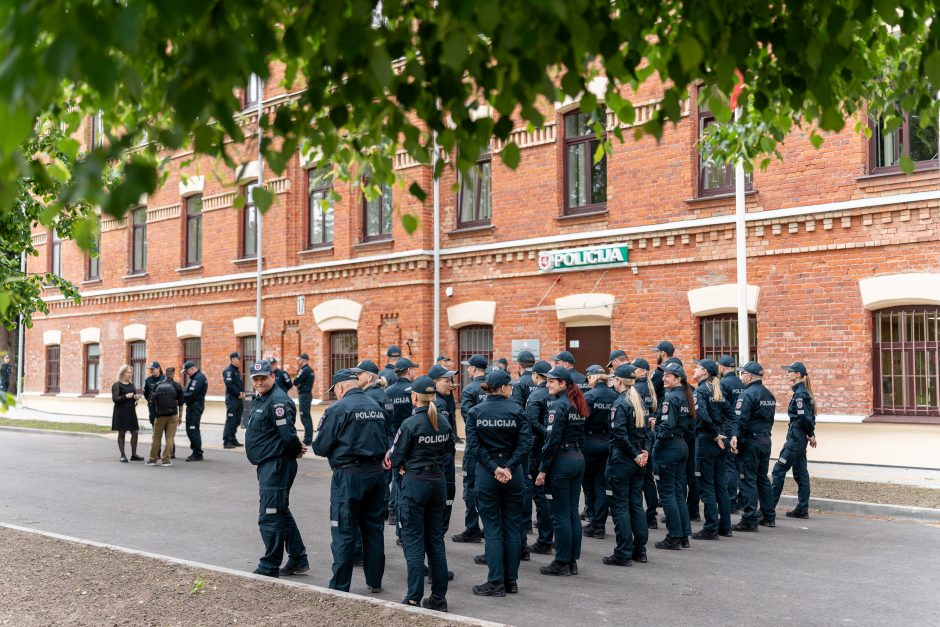 Nemuno policijos komisariatas – atnaujintame pastate: pasižvalgykite