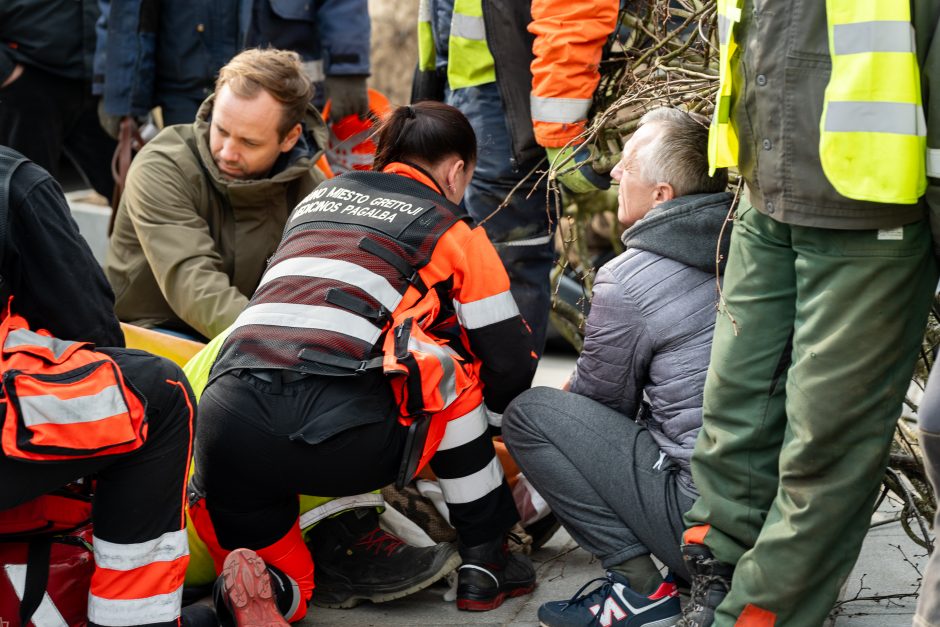 Darbo inspekcija dėl incidento Laisvės alėjoje pradėjo tyrimą: įžvelgia pažeidimų