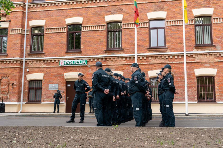 Nemuno policijos komisariatas – atnaujintame pastate: pasižvalgykite