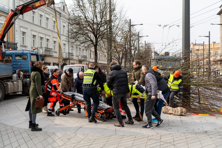 Darbo inspekcija dėl incidento Laisvės alėjoje pradėjo tyrimą: įžvelgia pažeidimų