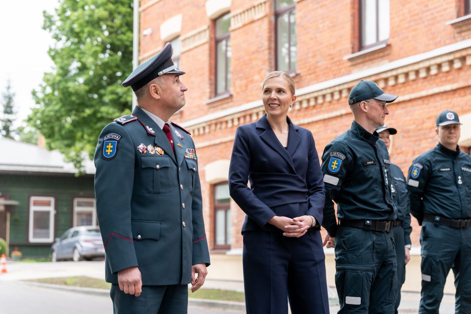 Nemuno policijos komisariatas – atnaujintame pastate: pasižvalgykite