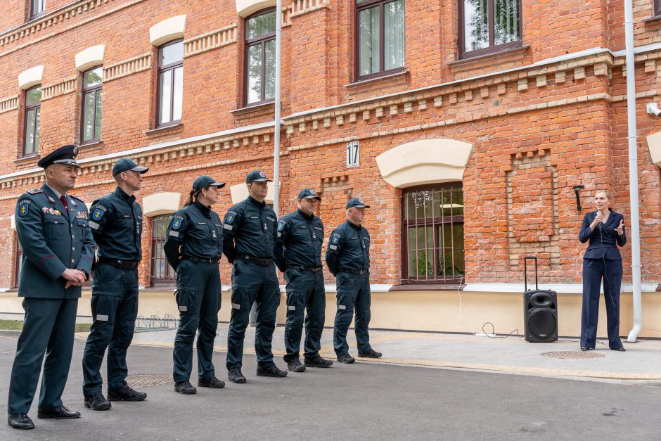 Nemuno policijos komisariatas – atnaujintame pastate: pasižvalgykite