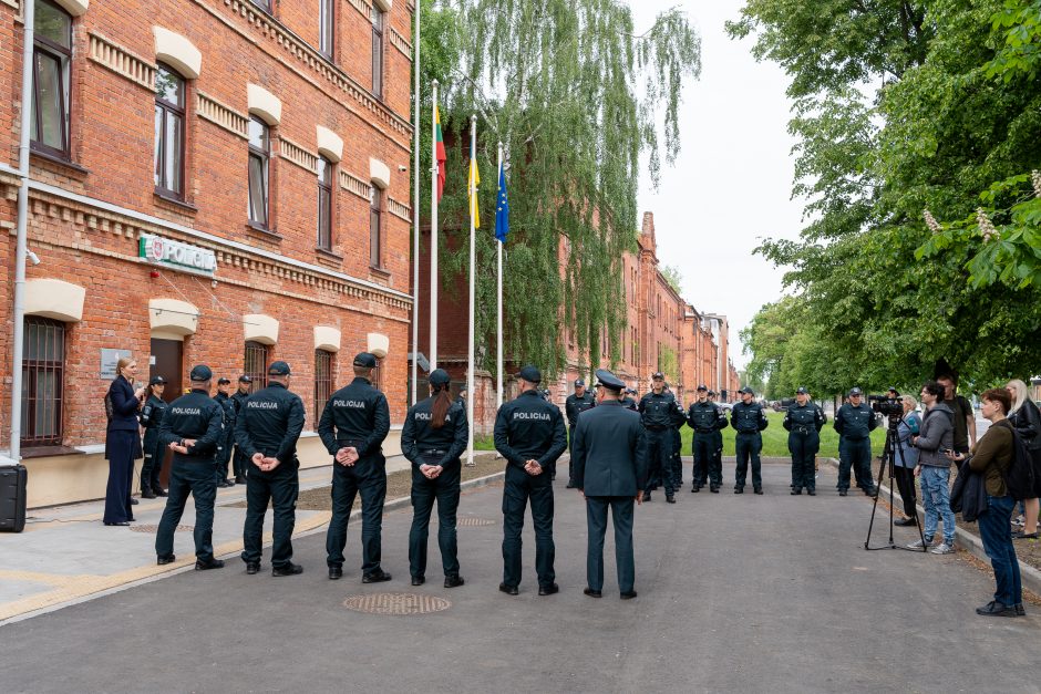 Nemuno policijos komisariatas – atnaujintame pastate: pasižvalgykite