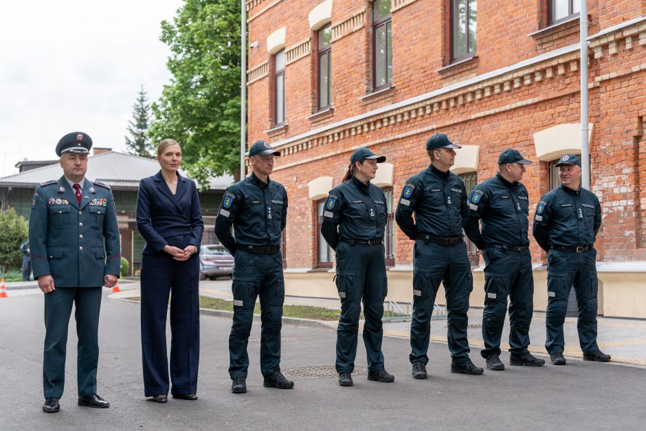 Nemuno policijos komisariatas – atnaujintame pastate: pasižvalgykite