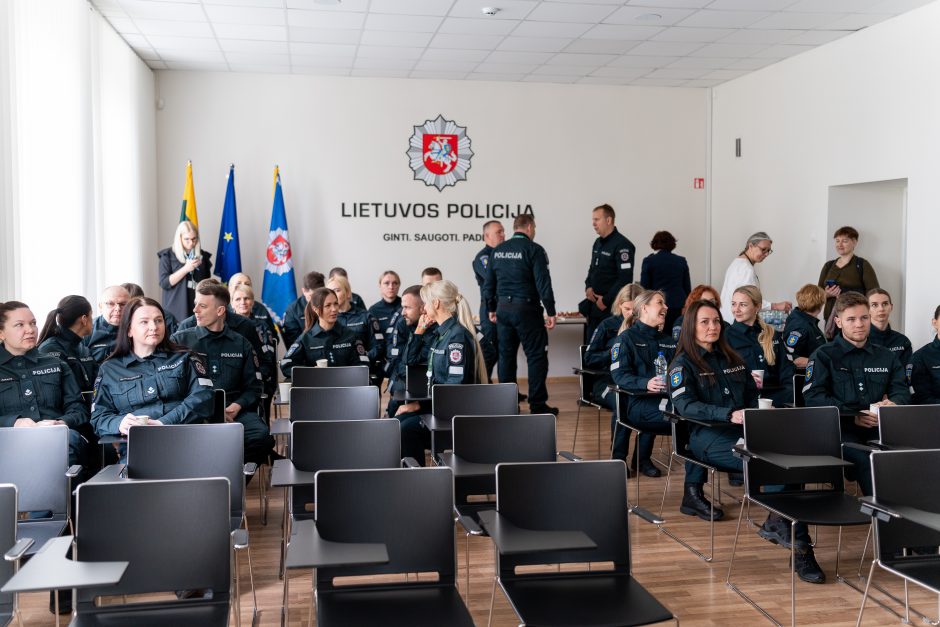 Nemuno policijos komisariatas – atnaujintame pastate: pasižvalgykite