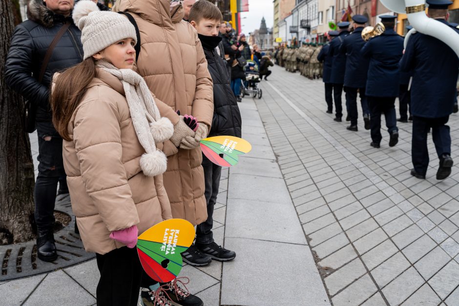 Vasario 16-oji Kaune – su šimtais vėliavų ir pasididžiavimo jausmu