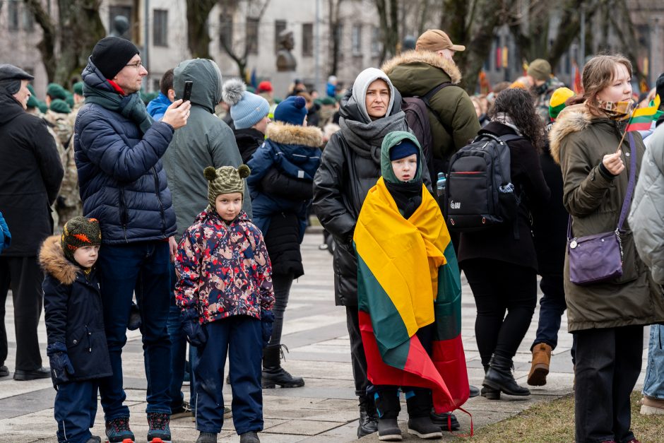 Vasario 16-oji Kaune – su šimtais vėliavų ir pasididžiavimo jausmu