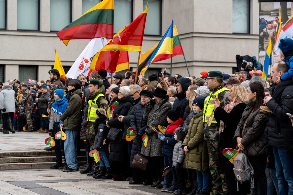 Vasario 16-oji Kaune – su šimtais vėliavų ir pasididžiavimo jausmu