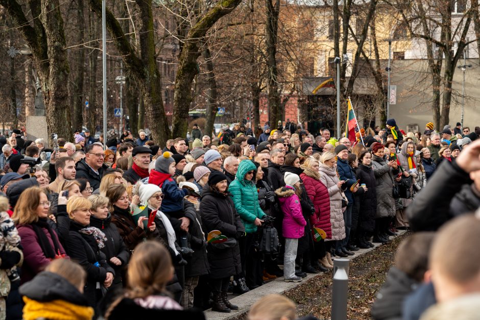 Vasario 16-oji Kaune – su šimtais vėliavų ir pasididžiavimo jausmu