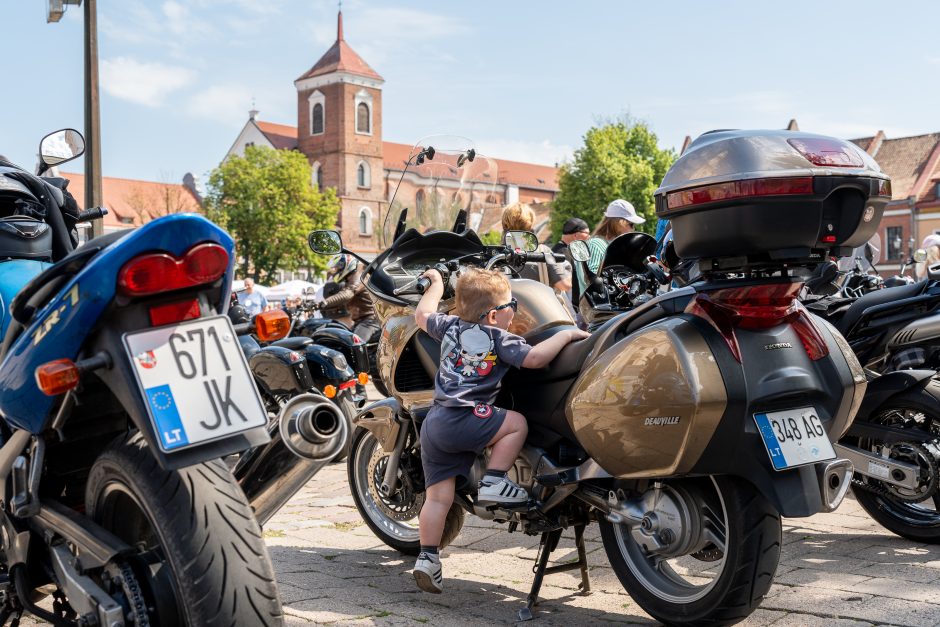 Baikerių paradas: Kaunas prisipildė motociklų gausmo